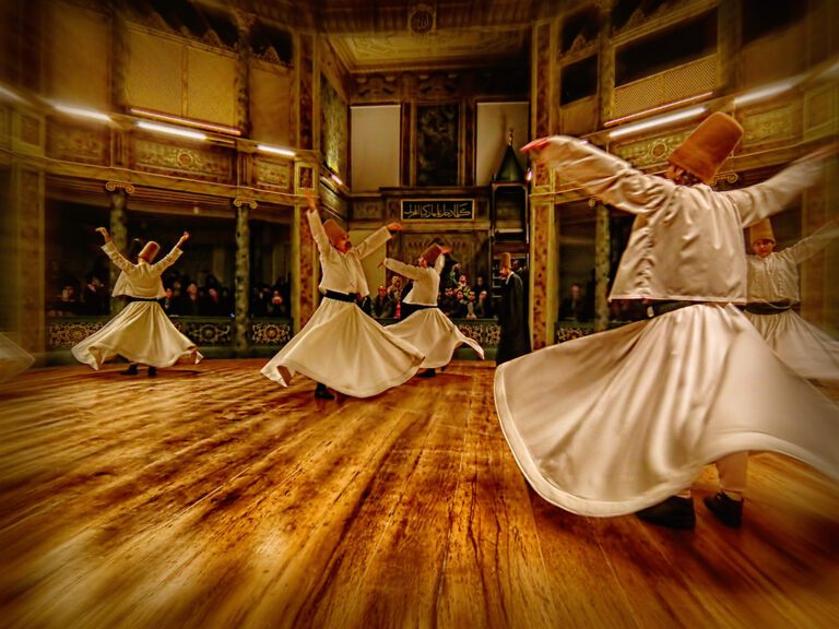 Whirling dervishes