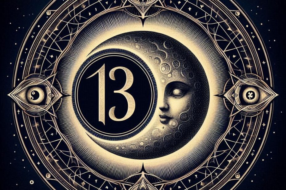 13 is the number of the feminine is lucky not unlucky