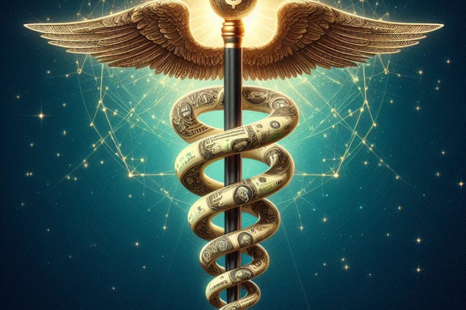Dollar and the Rod of Asclepius