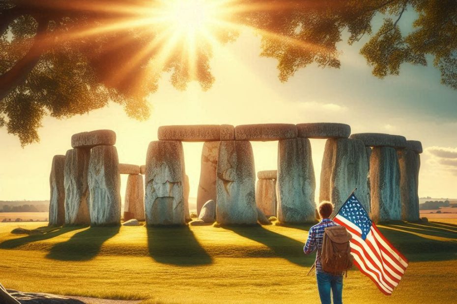Coming from America to Sacred sites like Stonehenge